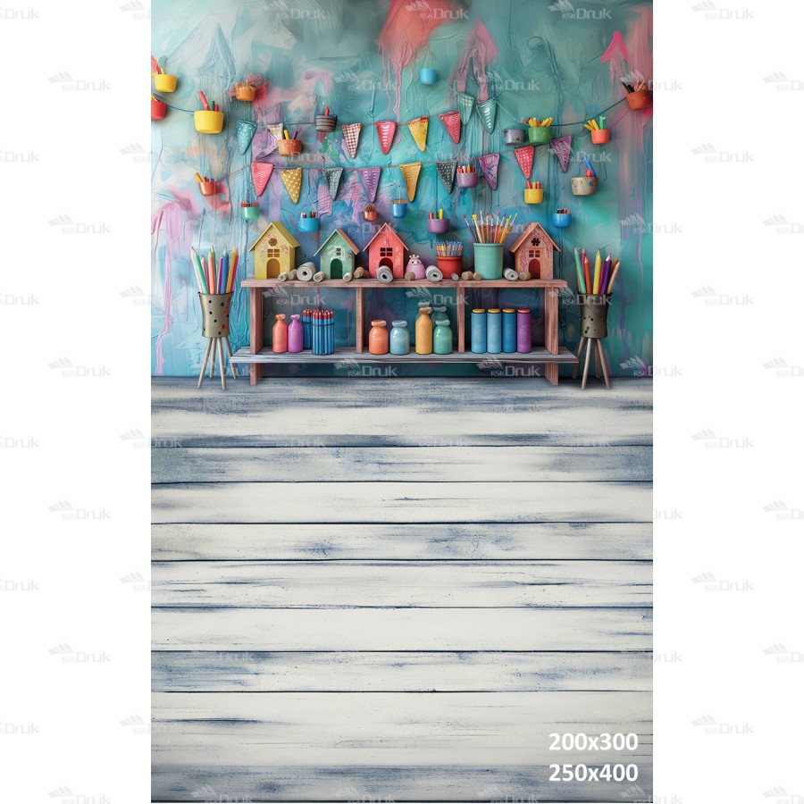 Tło fotograficzne Szkoła Przedszkole 3105